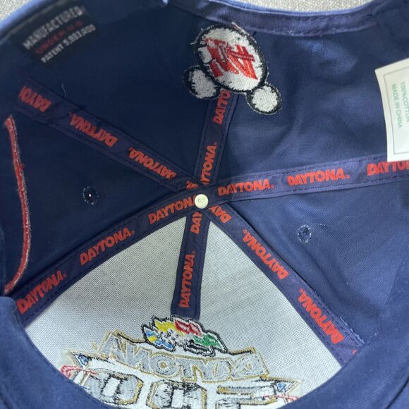 MICKEY MOUSE 2004 Daytona 500 NASCAR Kudzu  Blue Race Hat Cap - Picture 6 of 8